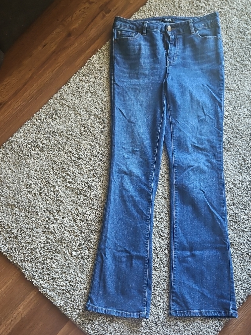 d. jeans Women's Medium Blue Flare Jeans